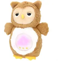 WINFUN 39377 Soothing Sounds Light-up Owl Nallebjörn