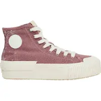 Pepe Jeans för kvinnor. PLS31554 Skodon Samoi Divided rosa (38), Tyg, Karta, Nyckelband, Casual, Hållbar