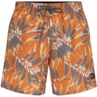O'Neill Cali Floral 16'' Boardshorts orange dipped leaves, S