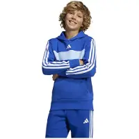 Adidas Seasonal Essentials Tiberio 3 Stripes Fleece Huvtröja