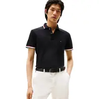 Tommy Hilfiger Cuff Interest Slim Fit Kortärmad Polotröja