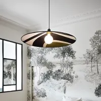 Market Set Taklampa , Sonia Laudet, dimbara, Brun / rost, Vardagsrum, Tyg / textil, Design