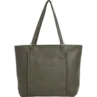 Pepe Jeans för kvinnor. PL0300005 Bellamie Code väska grön (OSFA), Casual, Polyuretan