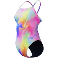 Speedo Printed V-back Baddräkt