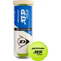 Dunlop Tb Atp Tour 3-pack Tennisbollar
