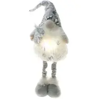 Wellhome Tomte Med Led-lampor 54 Cm