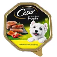 Cesar Mat För Hundar Kycklingar Och Grönsaker 150g 14 Enheter