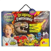 Lisciani Galna Vetenskap Dinosaurier Och Drakar Byggspel