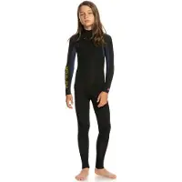 Quiksilver Ed Sessions 3/2 Mm Våtdräkt I Neopren Med Långa ärmar Och Dragkedja På Ryggen För Damer