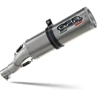 Gpr Exhaust Systems M3 Titanium Natural Moto Guzzi Griso 1100 05-08 Gu.13.m3.tn Homologerad Slip On Ljuddämpare