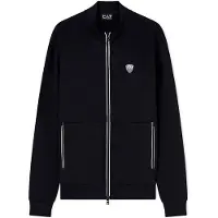 EA7 för män. 8NPM19_PJ4EZ Train Premium Shield Sweatshirt marinblå (S), Casual, Bomull, Marino