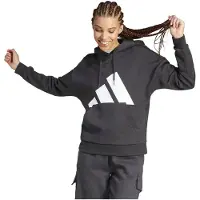 Adidas Essentials Big Logo Fleece Huvtröja