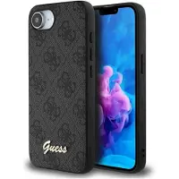 GUESS iPhone 16e/17e 4G Hybrid Skal - Svart