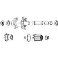 Zipp Zm2 Front Set Axle End Cap Bussning