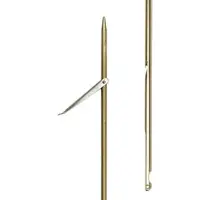 Picasso Gold Spring Steel Round Notch Spear 7 Mm Enkel Flopper Spjutaxel