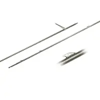 Picasso Platinum Sandvik America Shark Fins 7.5 Mm Enkel Flopper Spjutaxel
