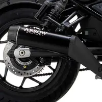 Arrow Rebel With Carbon Fibre End Cap Honda Cmx 1100 ´21-22 Homologerad Ljuddämpare