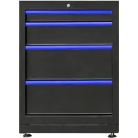 JBM 16627b Skåp 4 Lådor