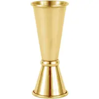 Barprofessional Japansk Stil Jigger 25/50 Ml - Guld