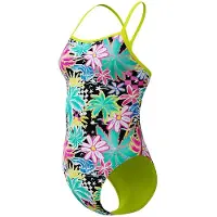 Speedo Fl Printed V-back 2.0 Baddräkt
