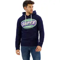 Superdry Gasoline Workwear Graphic Tröja Med Huva