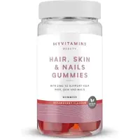 Myvitamins Vegan Hair, Skin & Nails Gummies - 60gummies - Strawberry