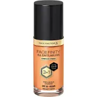 Max Factor Facefinity All Day Flawless 3 in 1 Foundation SPF 20 N84 mjuk kola 30 ml