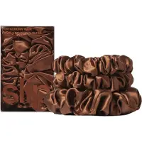 Slip Accessoarer Hair-CareSet med hårsnoddar Kastanjebrun 3 Stycke (183,00 kr / 1 Stycke)