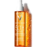 VICHY Capital Soleil Cell Protect Osynlig Fotoprotektiv Sololja Spf50+ 200 ml
