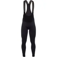 Q36.5 Salopette L1 Thermal Long Bib Shorts Black, Size M