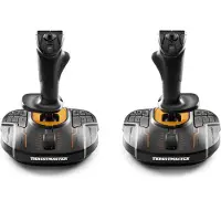 Thrustmaster T.16000M Space Sim Duo Stick N/A PC Svart, Orange