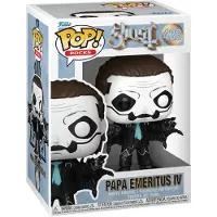 Funko POP! Ghost Papa Emeritus Iv Rocks-figur Fladdermusdräkt Glitter 9 Cm