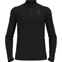 Odlo - Underställ - BL Top Turtle Neck LS Half Zip Merino 260 M Black för UnisexUll - Storlek L - Svart