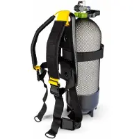Best Divers Tank Backpack With Shoulder Straps Sele-system Med Ryggplatta