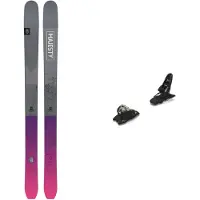 Majesty - Skidpaket (skidor + bindning) - Paketen Havoc 110 Ti 2025 för UnisexUll - Grå