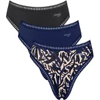 Sloggi Trosor GO Crush High leg PACK DE 3 kvinnor - Marin - EU M