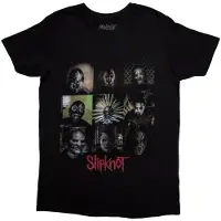 Ginza.se Slipknot: Unisex T-Shirt/Blocks (Black) (Back Print) (X-Large)