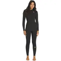 Billabong Synergy 5/4 Mm Våtdräkt I Neopren För Dam Med Långa ärmar Och Dragkedja I Bröstet