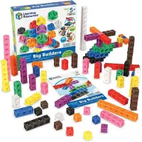 Learning Resources MathLink plug-in kuber - Big Build er