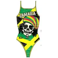 Turbo Jamaica Baddräkt Med Tunna Band