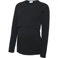 Mamalicious T-shirt 'MLKERRIE JUNE' svart