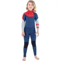 Hurley Advant 4/3 Mm Junior Våtdräkt Med Långa ärmar Och Bröstblixtlås