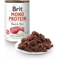 Brit Monoprotein Våtfoder För Hundar Med Nötkött Och Ris 6x400g