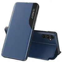 Mtp Products Samsung Galaxy A14/A14 5G Smart Clear View Flipfodral - Blå