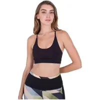 Hurley Solid Cross Back Sport-bh Med Låg Support