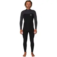 Ocean & Earth Free Flex 3/2 Mm Långärmad Våtdräkt I Neopren Med Dragkedja På Ryggen