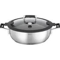Rösle ångkastrull med lock 28 cm Silence PRO