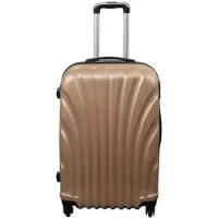Borg Living Resväska - Hardcase resväska - Stl Medium - Guldmussla - Exklusiv resväska