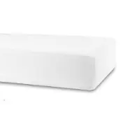 Nordstrand Formsydda lakan 60x120 cm - Vit - 100% bomull jersey lakan - format lakan för babymadrass