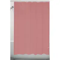 Home-tex Duschdraperi - 180x180 cm - Rosa - Duschdraperi